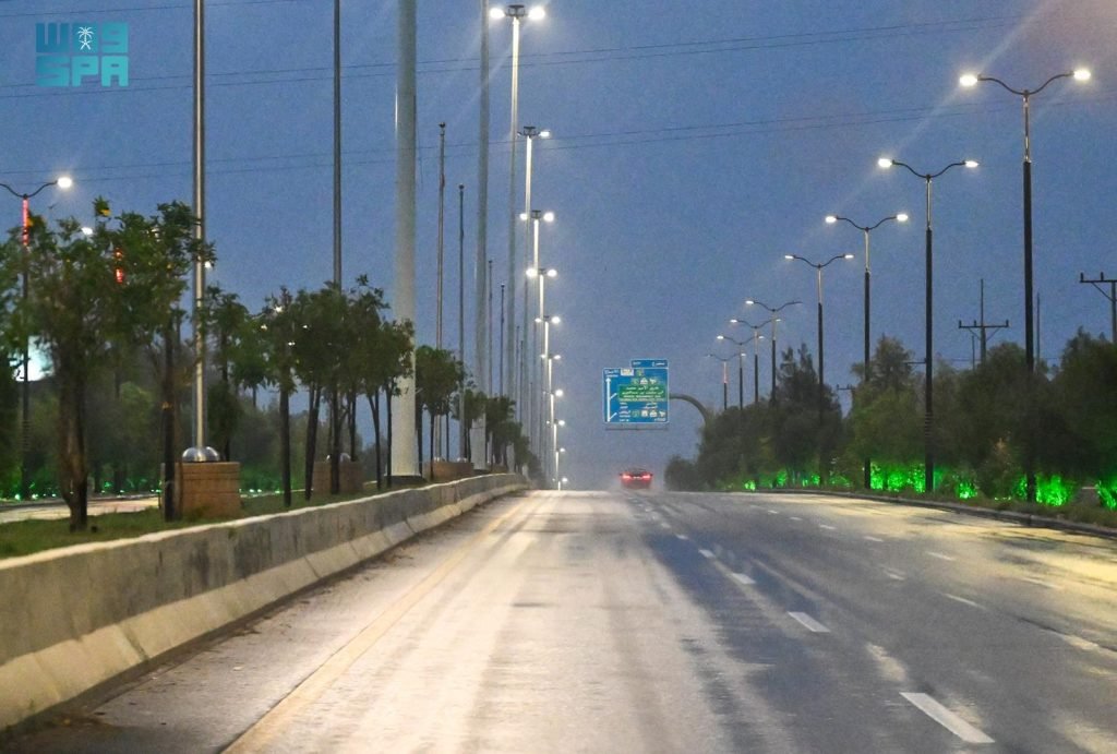 أمطار على منطقة القصيم