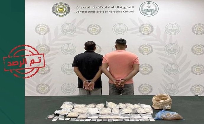 القبض على بنغلاديشيين في الرياض لترويجهما الحشيش والشبو