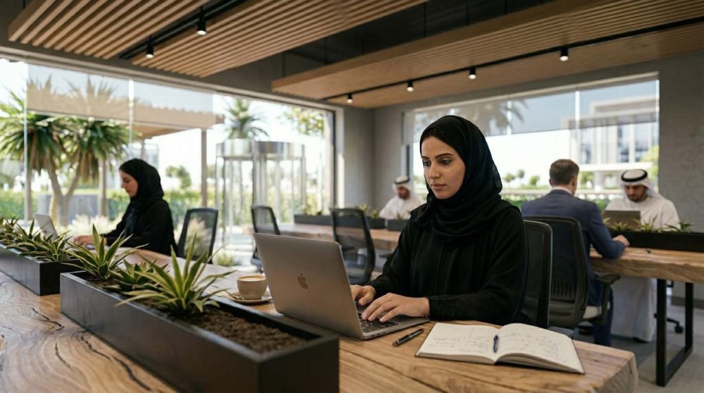 دبي تطلق مبادرة العمل من الحديقة