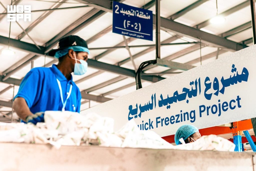 مشروع المملكة للإفادة من الهدي والأضاحي يعزز كفاءة إدارة الغذاء الموسمي وفق منظومة تشغيلية متكاملة