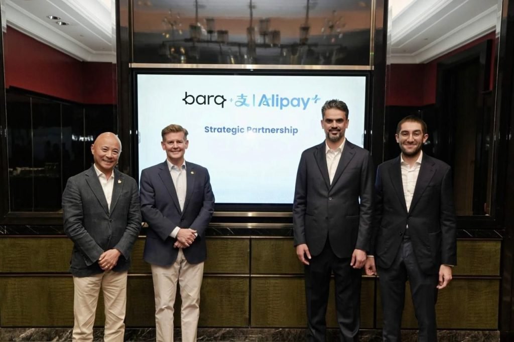 (برق) تطلق خدمة المدفوعات العالمية عبر رمز الاستجابة السريعة (QR) بالتعاون مع Alipay+