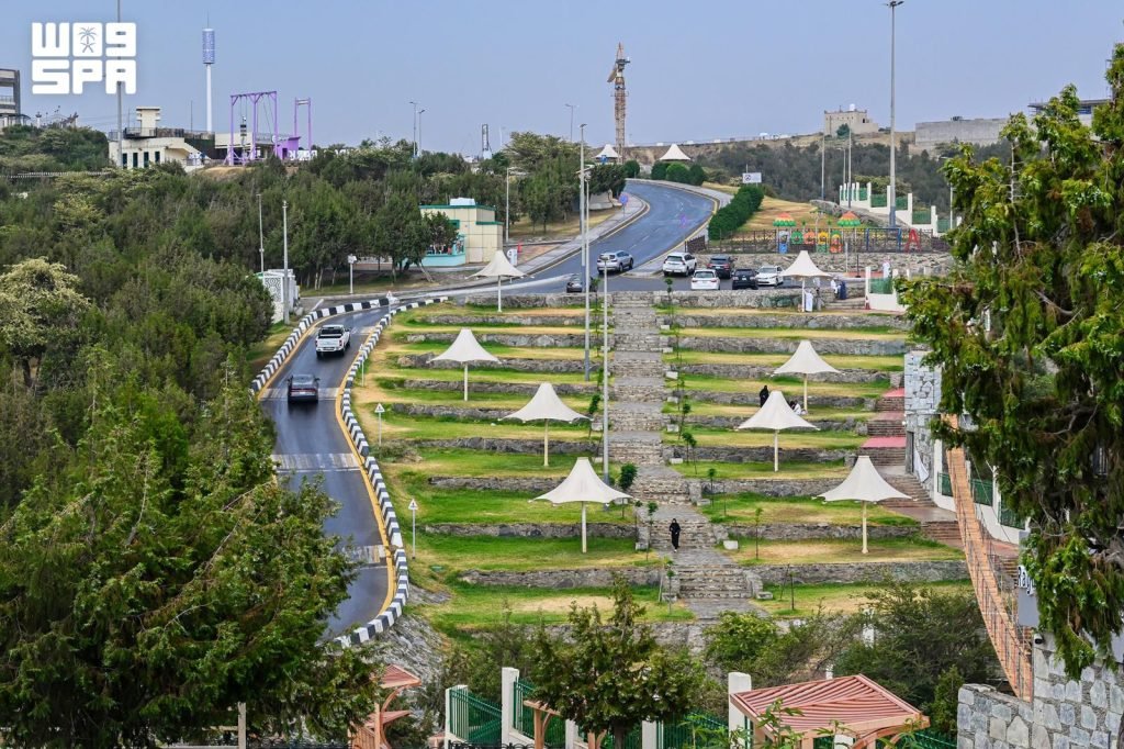أمطار على منطقة الباحة