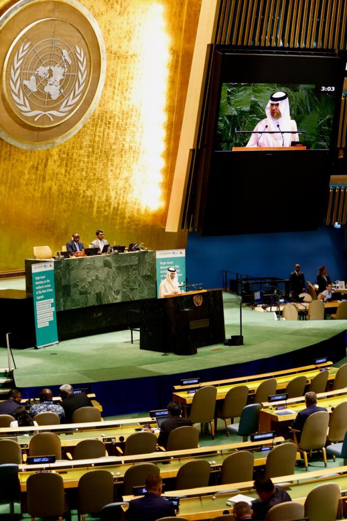 وزير البلديات والإسكان يؤكد في الأمم المتحدة تقدم المملكة في التنمية الحضرية
