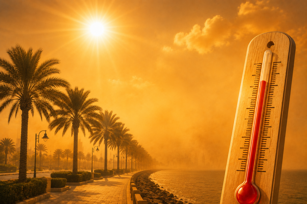 الدمام 47 مئوية والرياض 46.. بيان درجات الحرارة في السعودية