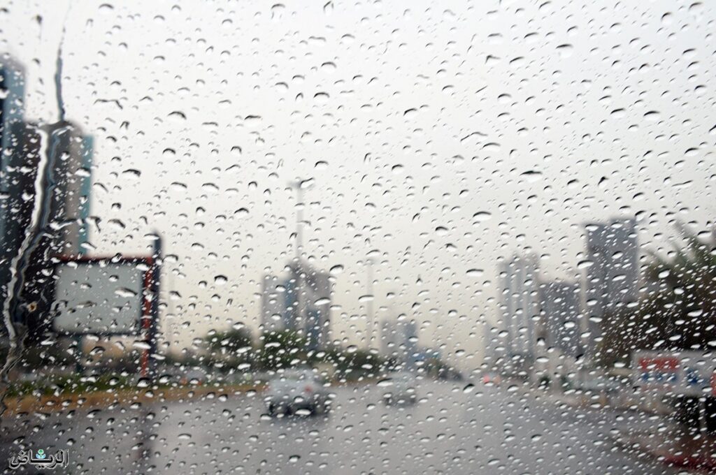 تنبيهات من أمطار على منطقة الرياض