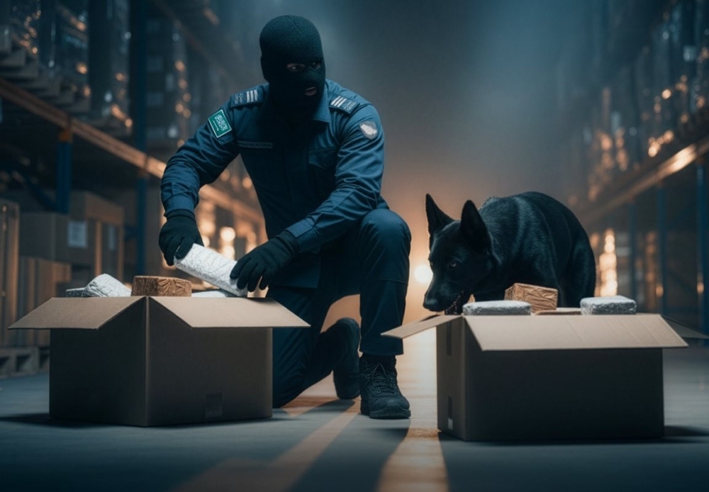 مخدرات وأسلحة.. ضبط 1075 حالة تهريب جمركي خلال أسبوع